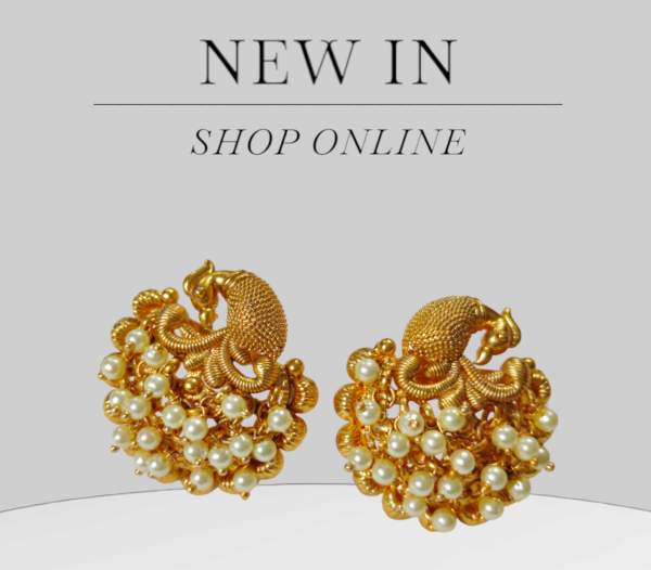 peacock earring
