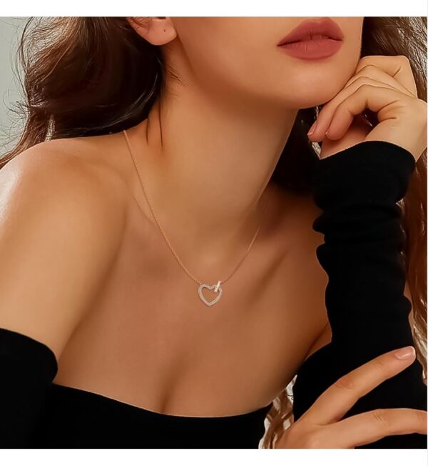 chain, necklace, silver chain pendant
