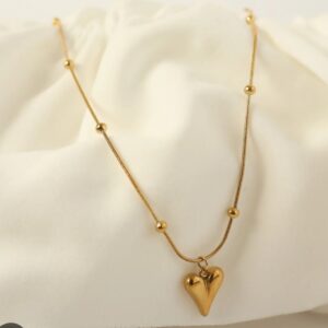 heart shape chain pendant